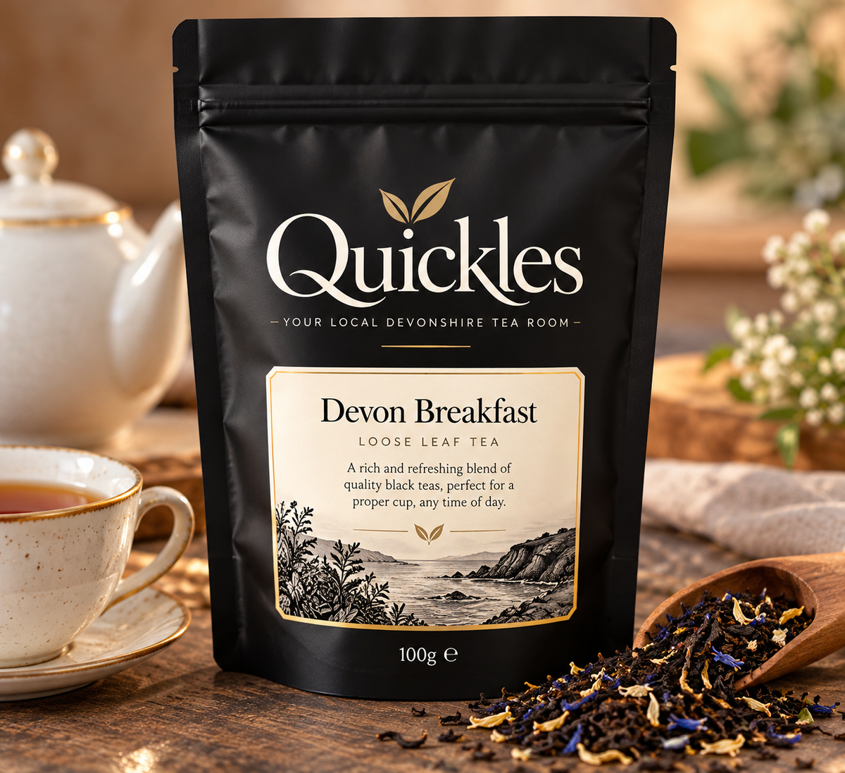 Earl Grey - Loose Leaf Tea - 100G